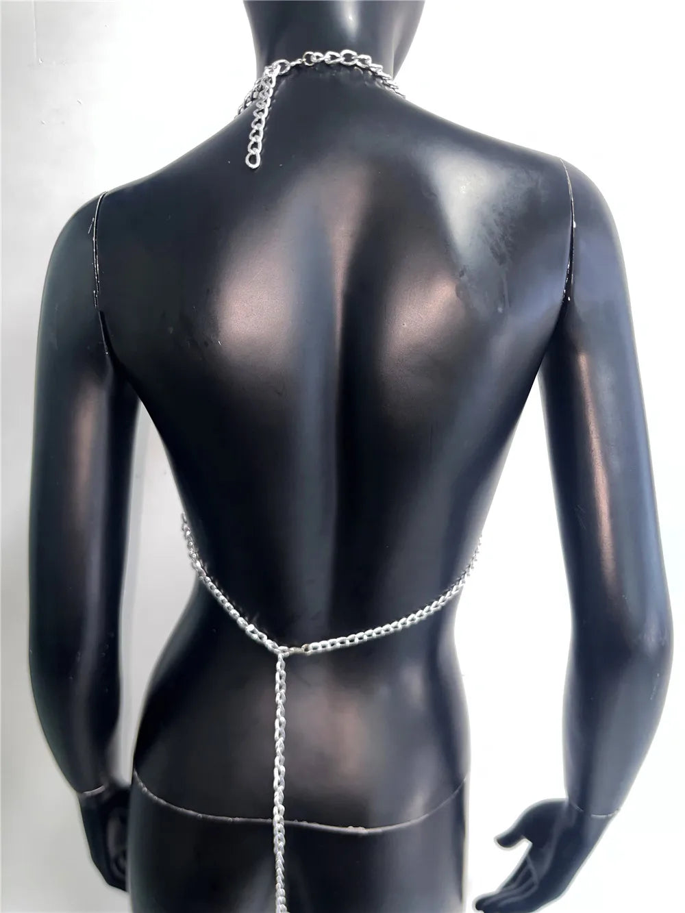 Metal Chain Tassel Tank Top